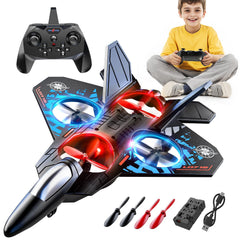 MSKOLER foam RC airplane performing 360 flips for thrilling flights.