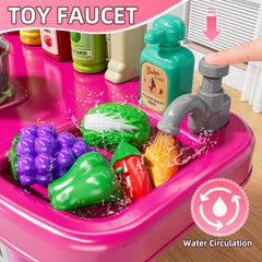 MSKOLER storage locker keeps play groceries neatly stored