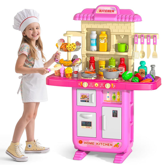 MSKOLER sink with running water inspires imaginative kitchen play