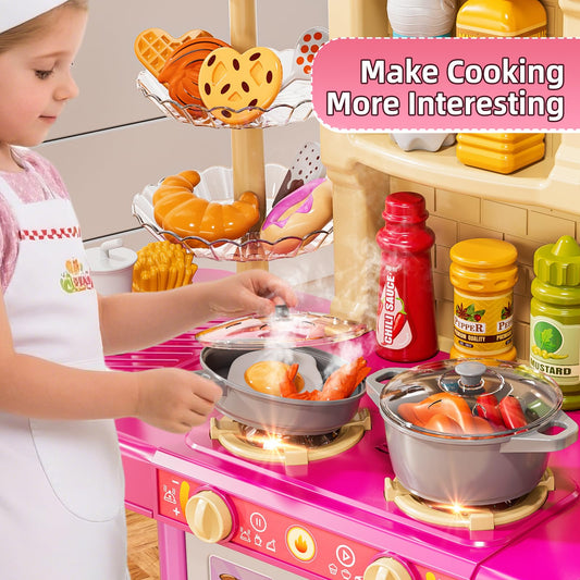 MSKOLER stove with light and sound enhances pretend cooking