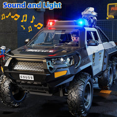 MSKOLER police car toy friction-powered tires for smooth rolling