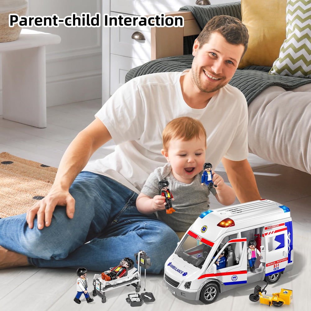 MSKOLER rescue play supports imaginative storytelling and fine motor skills.