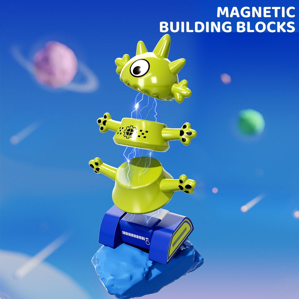 MSKOLER magnet robot toy size designed for toddlers ensures safe handling.