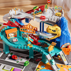 MSKOLER indoor outdoor playset supports versatile pretend racing for families.