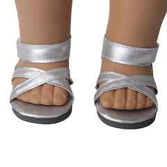 MSYO pink boots for 18-inch dolls, versatile dress-up accessory.