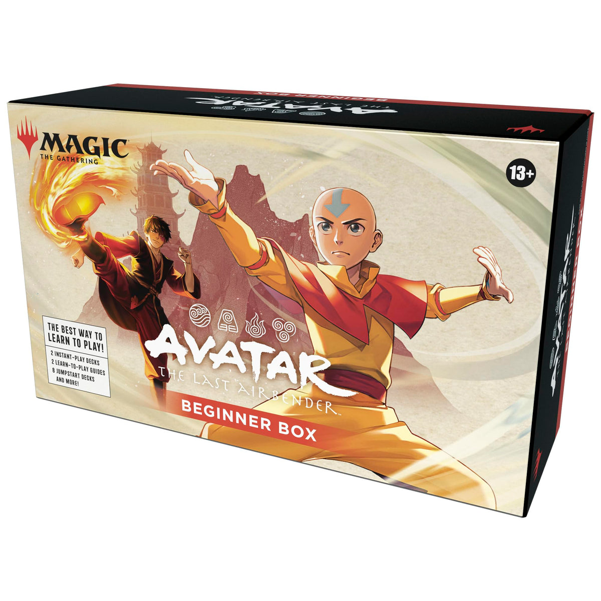 MTG Avatar: The Last Airbender Beginner Box front cover, ideal for learning and starting your first game.