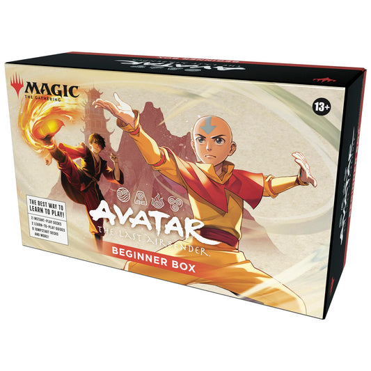 MTG Avatar: The Last Airbender Beginner Box front cover, ideal for learning and starting your first game.