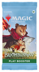 MTG Bloomburrow illustration card sample highlighting rare rewards