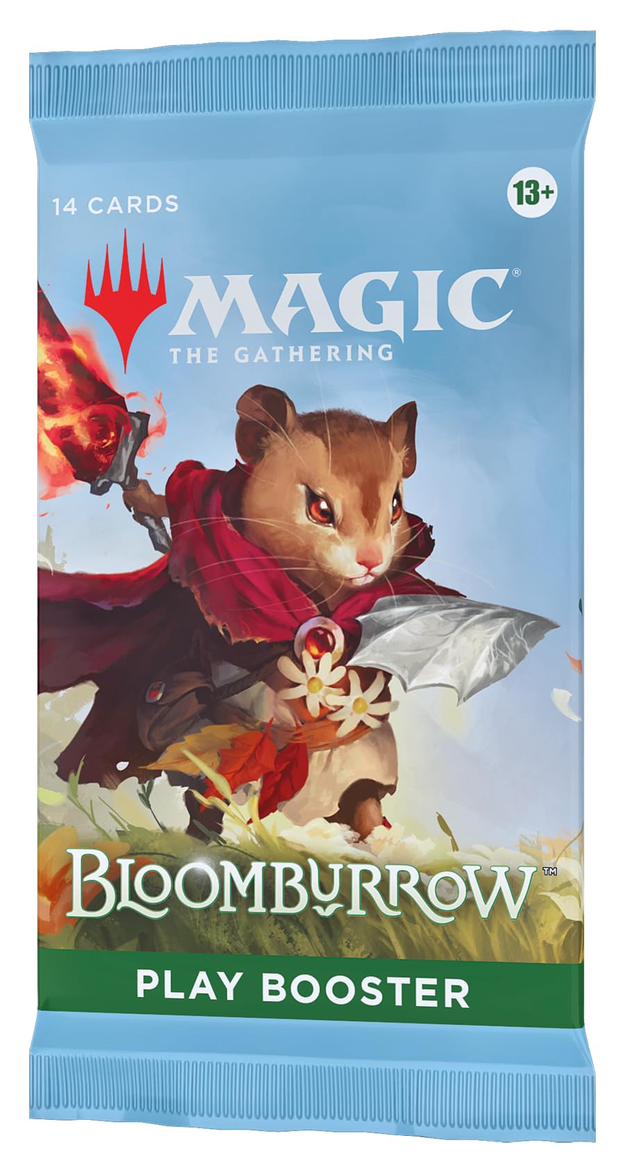 MTG Bloomburrow opened-pack spread showing possible rares for Sealed or Draft