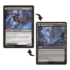 Magic: The Gathering Dimir Rogues basic lands, support mana base for consistent play