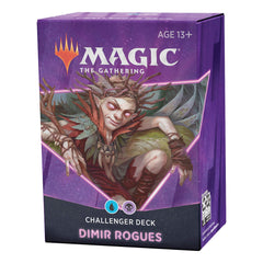 Magic: The Gathering Dimir Rogues deck front view, ready to lead a stealthy mill strategy