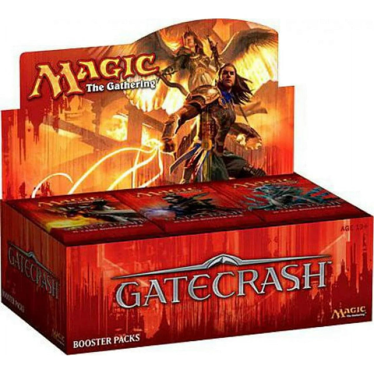 Wizards of the Coast MTG Gatecrash booster box front view, ideal for draft night collections
