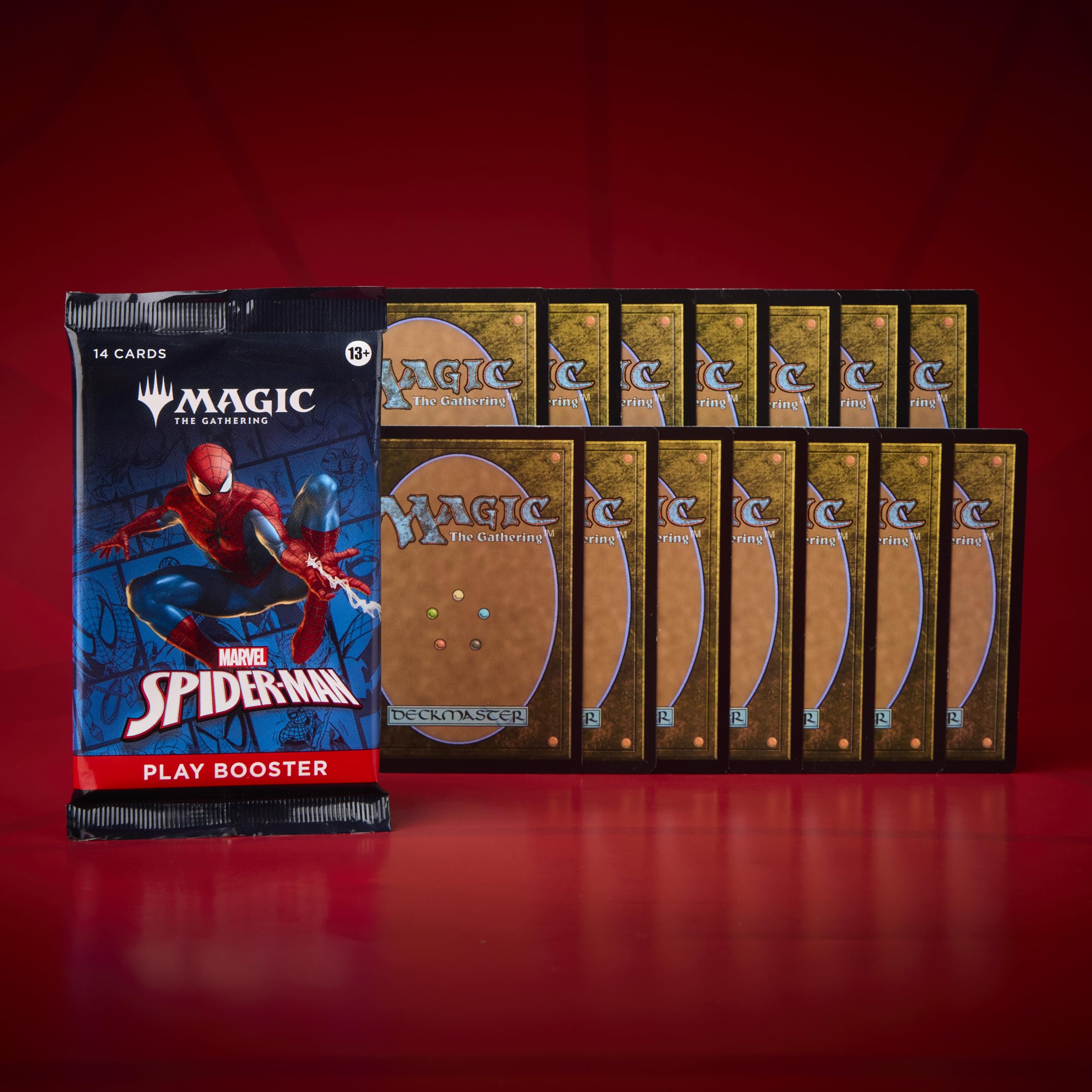 Magic: The Gathering Spider-Man card art highlighting dynamic hero illustrations.