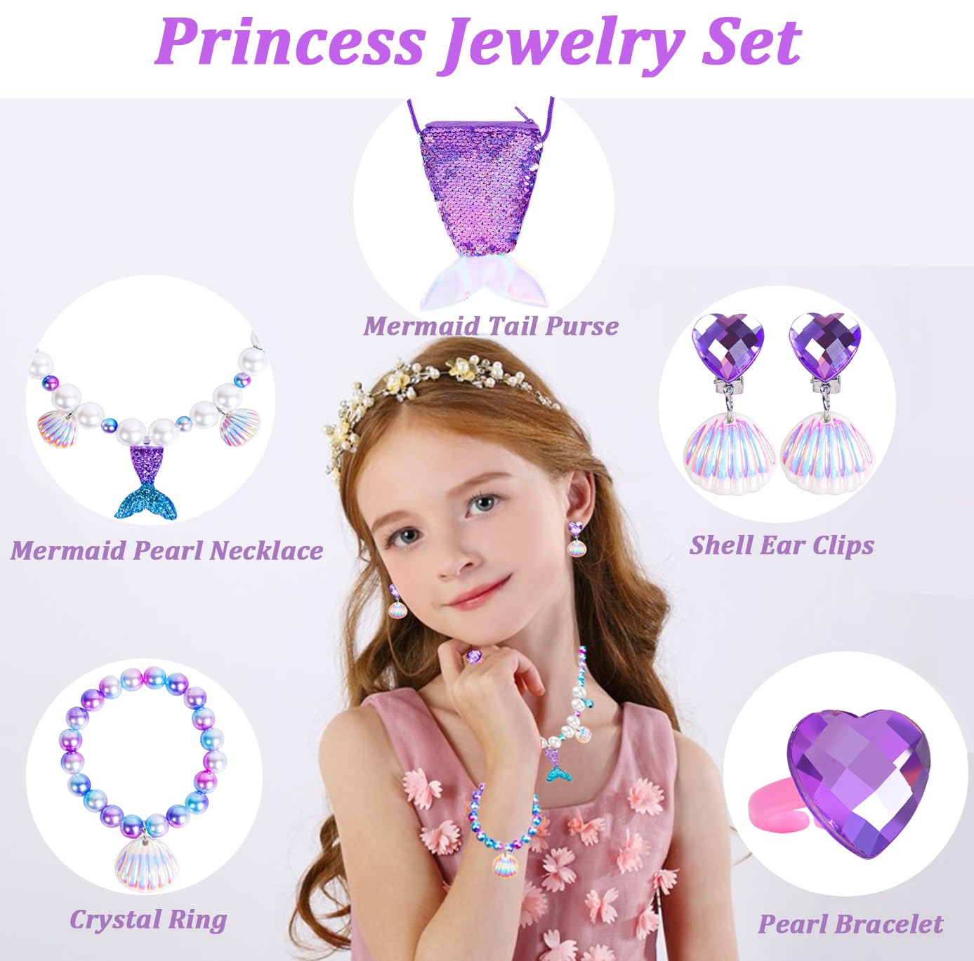 MTGOCHA mermaid party essentials for birthdays and costumes