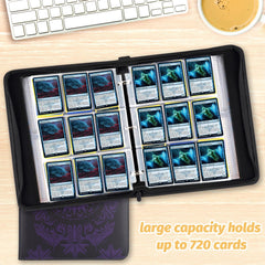 MTGPRO binder spine and compact size for easy transport.