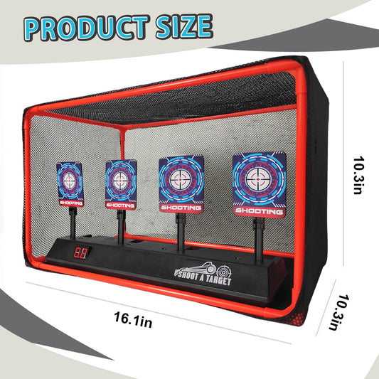 MTISGREAT target net assembly showing quick rebound after impact.
