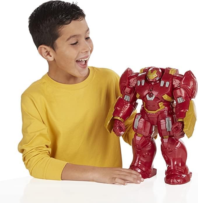 Mtoy plastic figure 12-inch side view supports versatile playtime and display