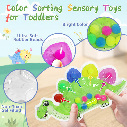 MTTIERY dinosaur sensory fidget toy provides tactile fun to boost focus.