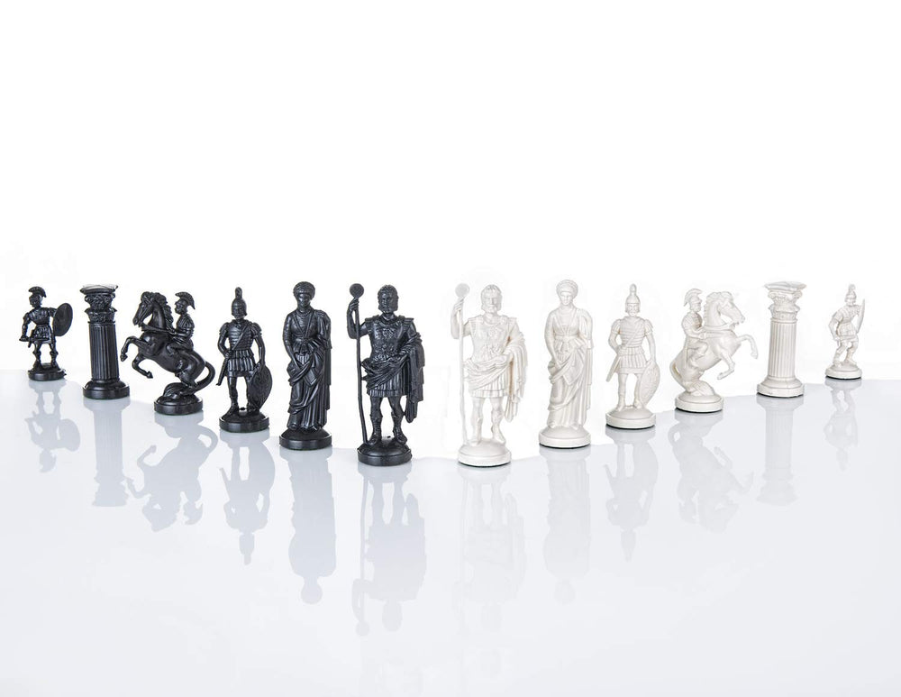 Muba Roman Legion felted base pieces on board offer smooth glide.