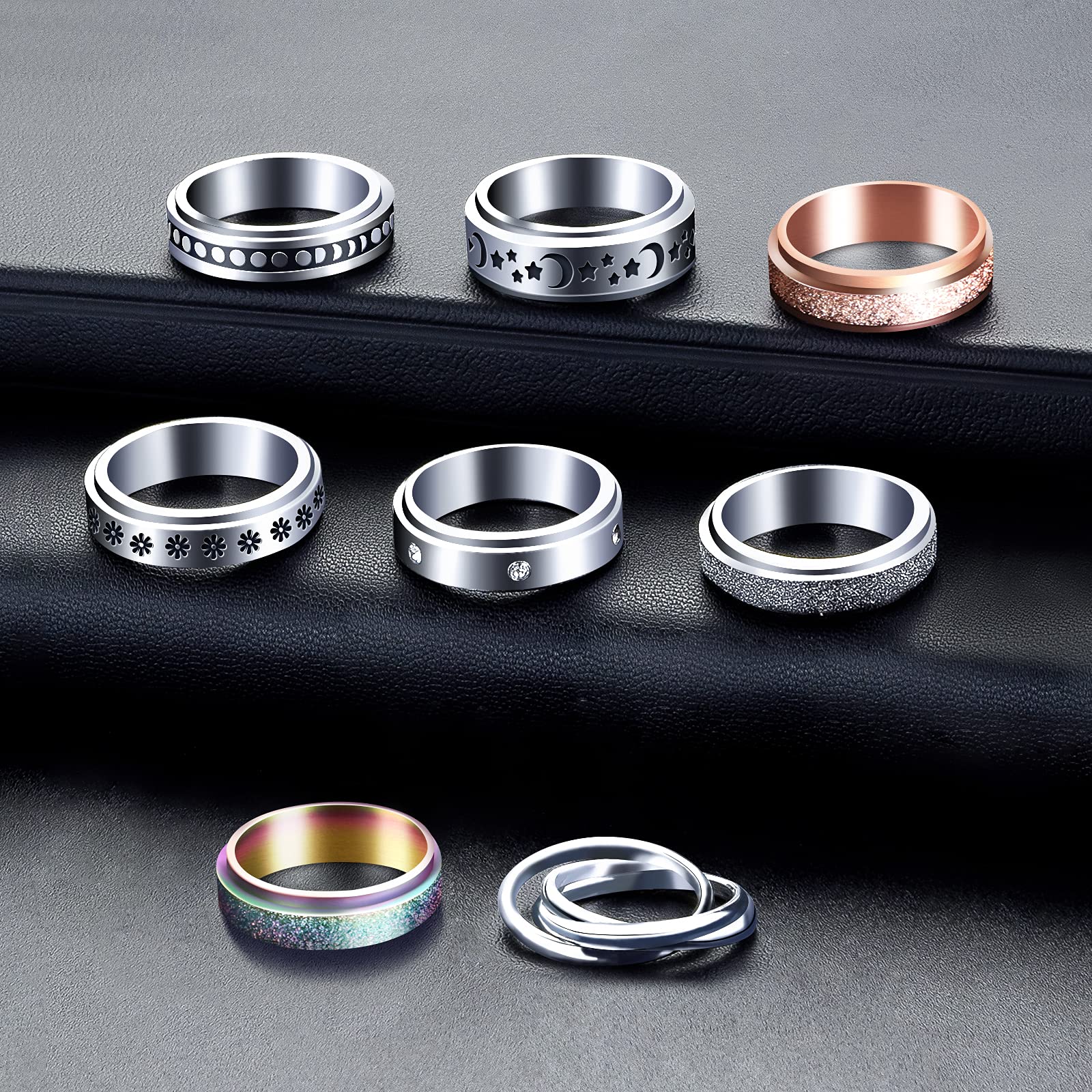 MUCAL triple interlocked ring provides tactile engagement on demand.