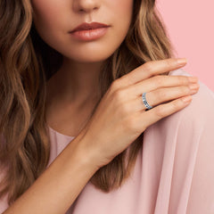 MUCAL Triple Interlocked Rings — versatile accessory with subtle, stylish spin