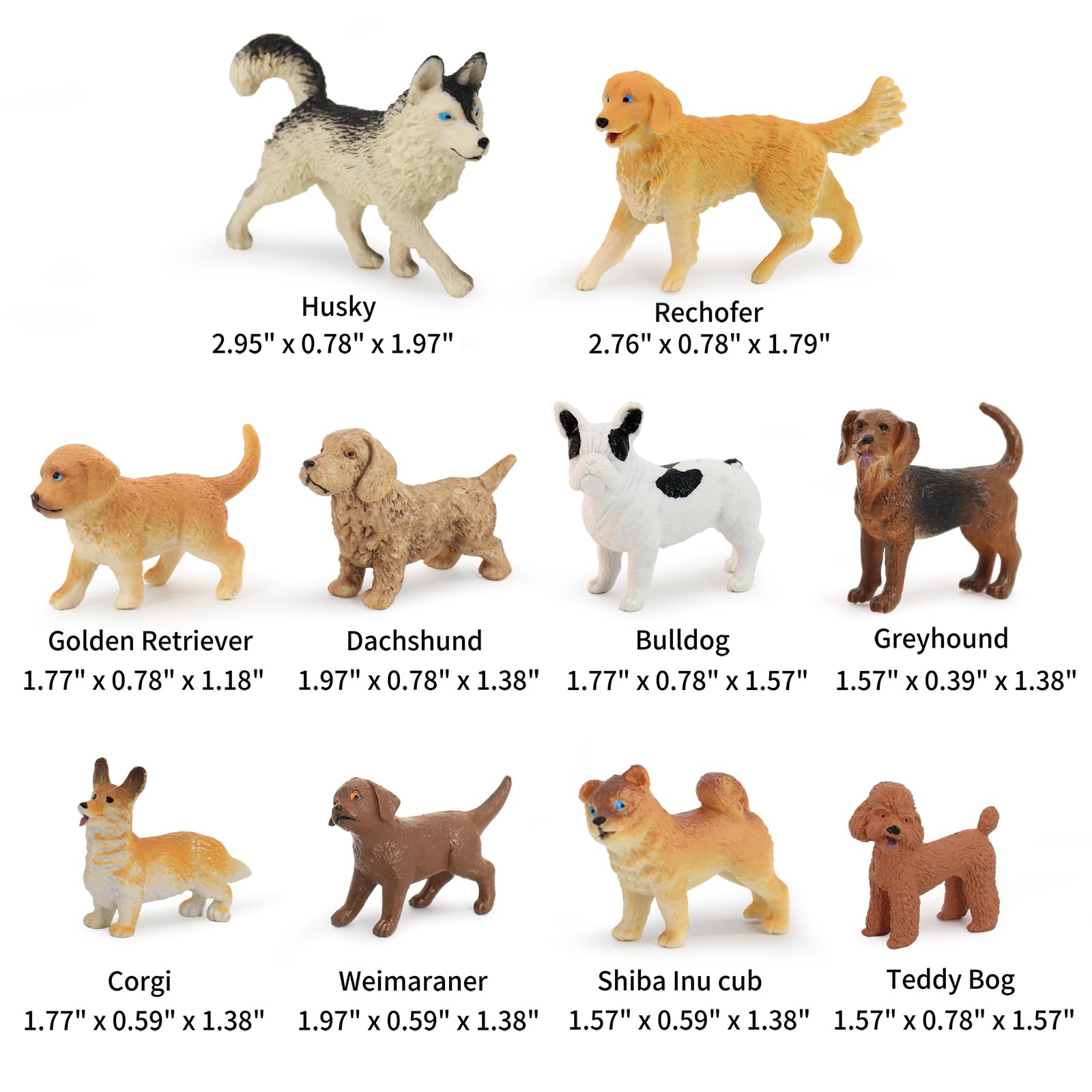Muchfun puppy figurines cake toppers elevate celebrations with lifelike charm.