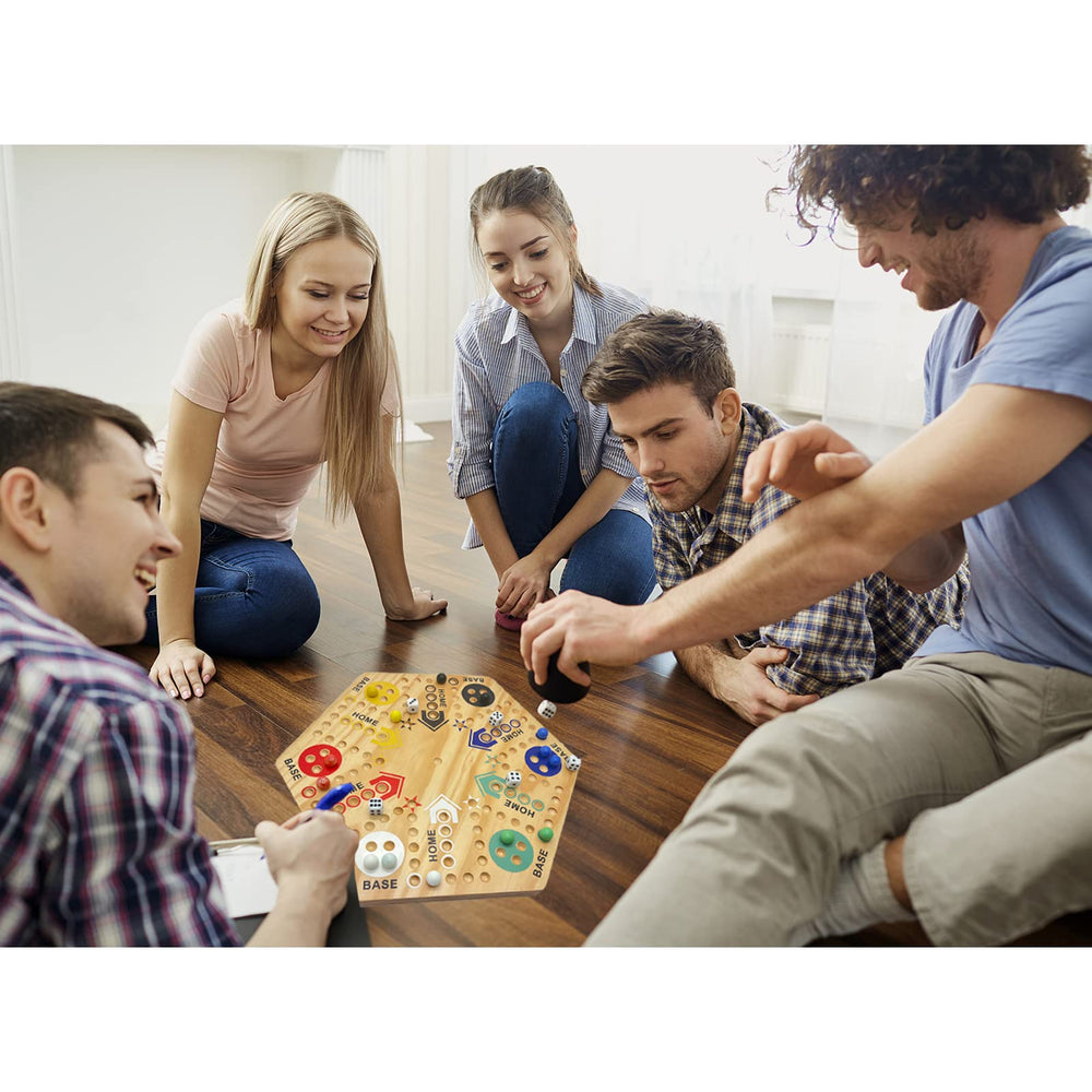 Family friendly setup ideal for game nights and parties.