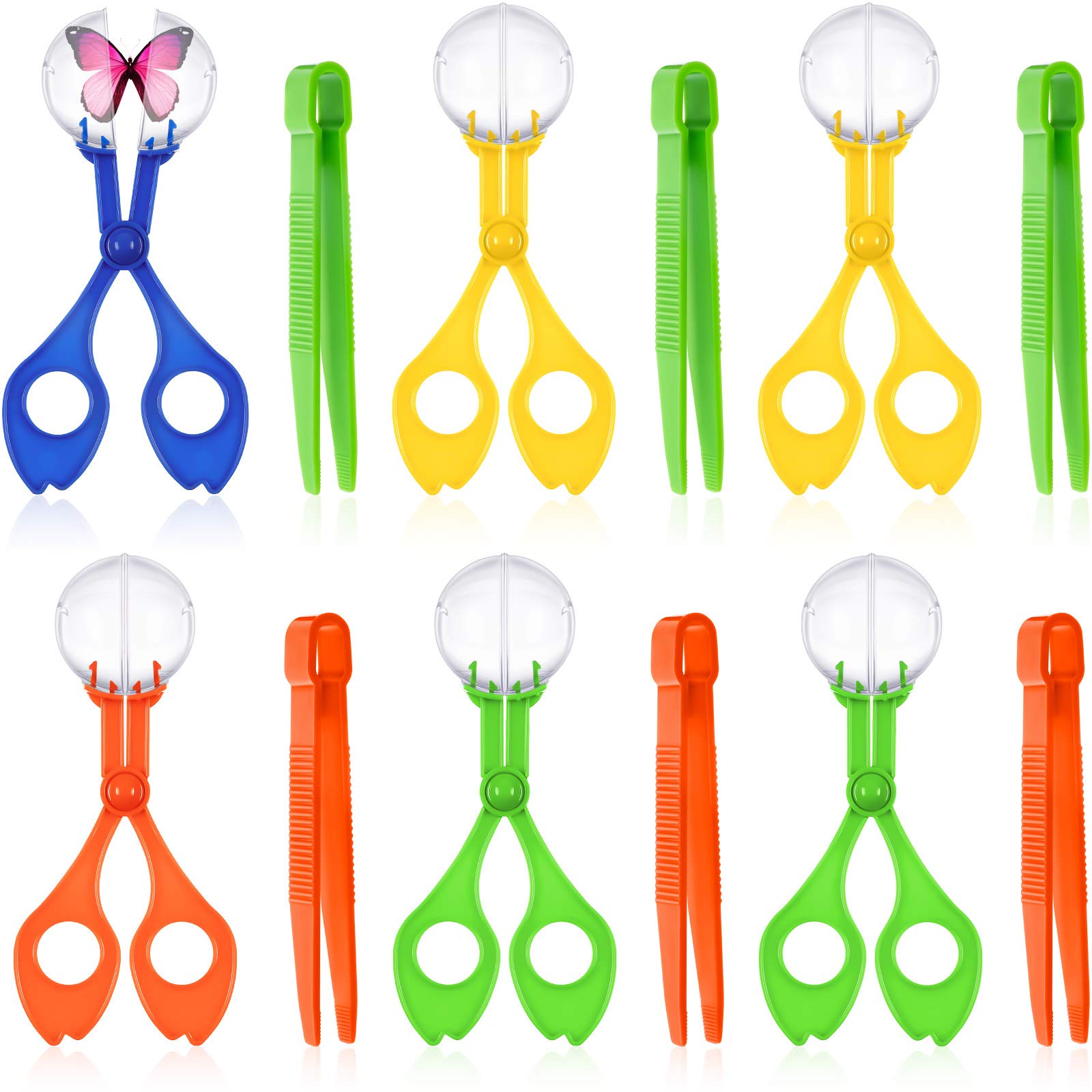 Mudder handy scooper in green for safe insect catching and learning