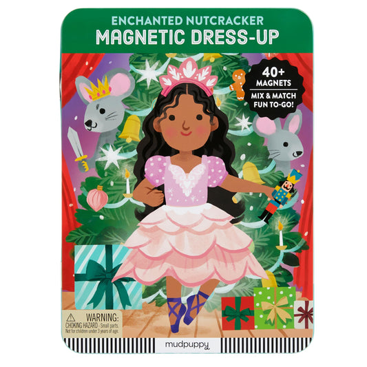 Mudpuppy Enchanted Nutcracker magnets for imaginative dress up on the go.