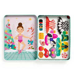 Scene 1 magnets from Mudpuppy Enchanted Nutcracker spark festive storytelling.