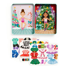 Scene 2 magnets from Mudpuppy Enchanted Nutcracker inspire imaginative play.