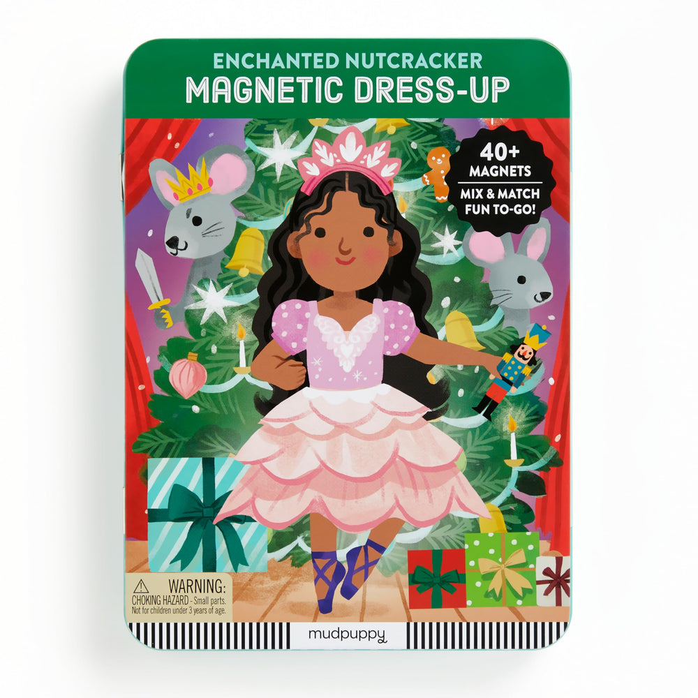 Mudpuppy Enchanted Nutcracker travel activity set for quiet trips and screen-free fun.