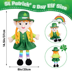 MUFEIRUO St Patrick's Day decor plush for homes and classrooms