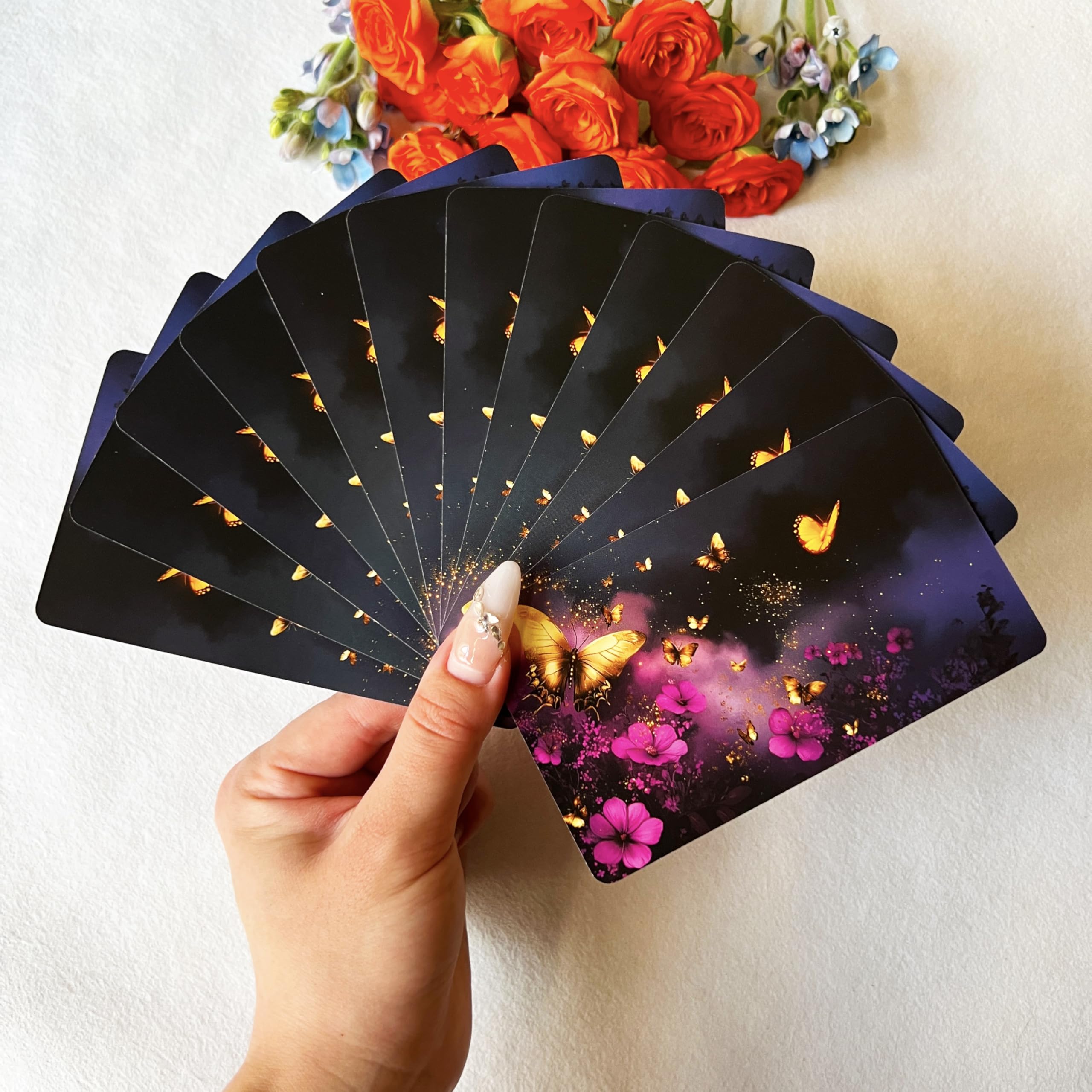 MUILKVY Oracle Cards 60-sheets with artful visuals for immersive daily rituals.