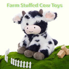 Muiteiur cow plush with floppy ears for playful learning