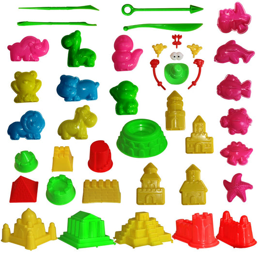 MUKOOL sand molding tools with big castle molds for sturdy, reusable sand structures