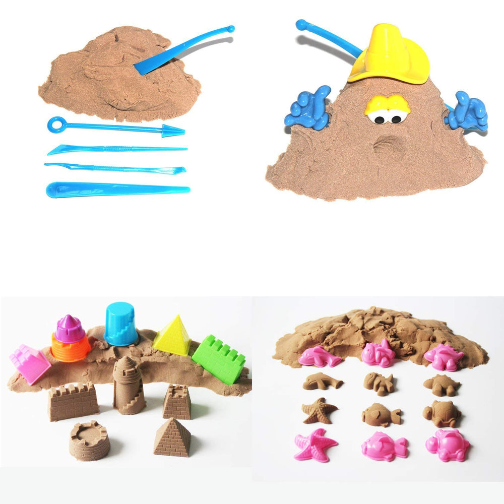 MUKOOL sand molding tools seven-piece set for funny toy molds