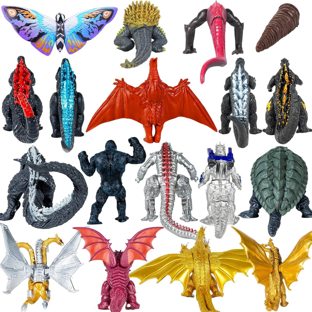 MUKSSE cake toppers featuring iconic monsters.