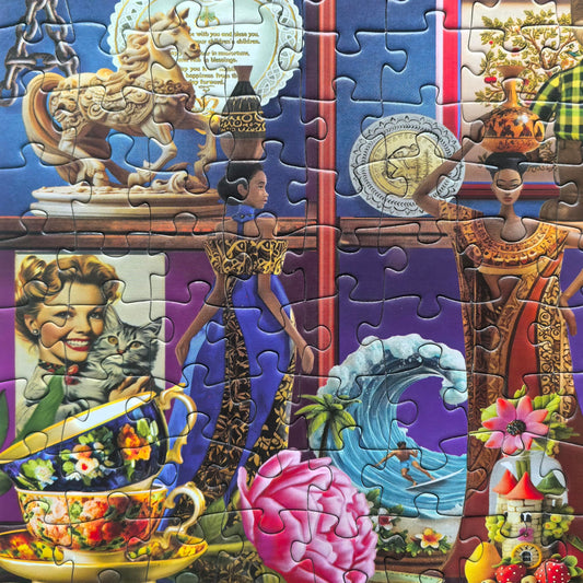 Mulic Collected 2 puzzle reference poster included for framing and display