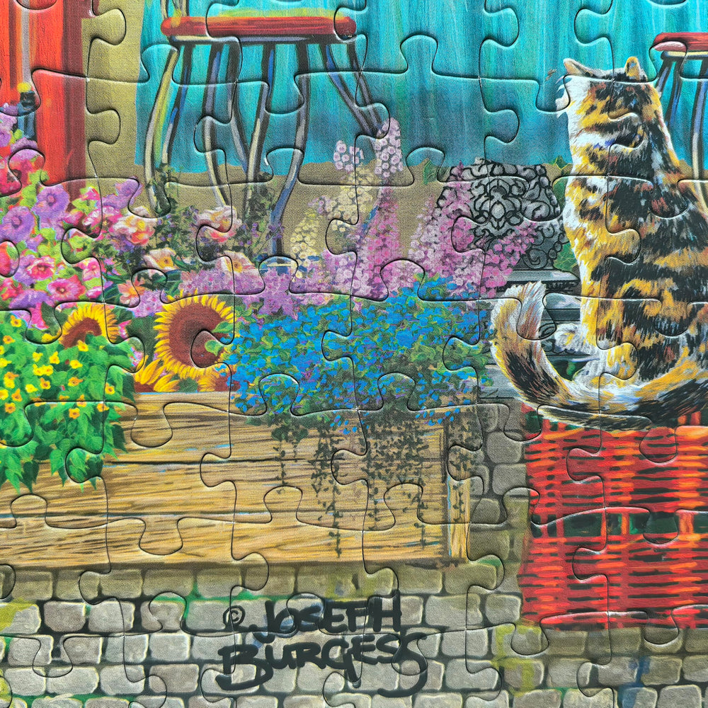 Mulic perfect gift for puzzle and art lovers with cozy moments.