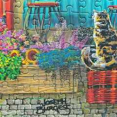 Mulic perfect gift for puzzle and art lovers with cozy moments.