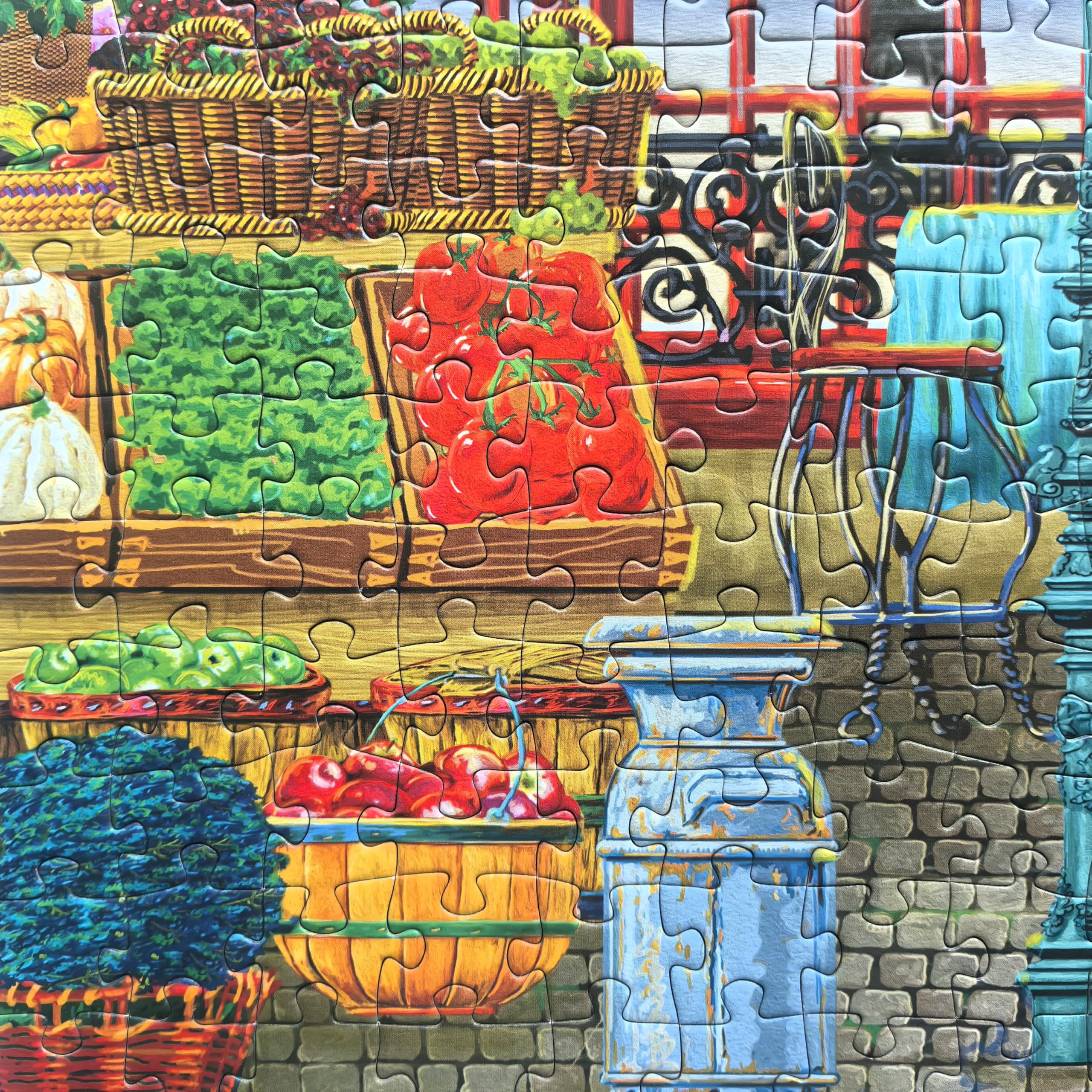 Mulic vibrant Joseph Burgess artwork inspires immersive building sessions.