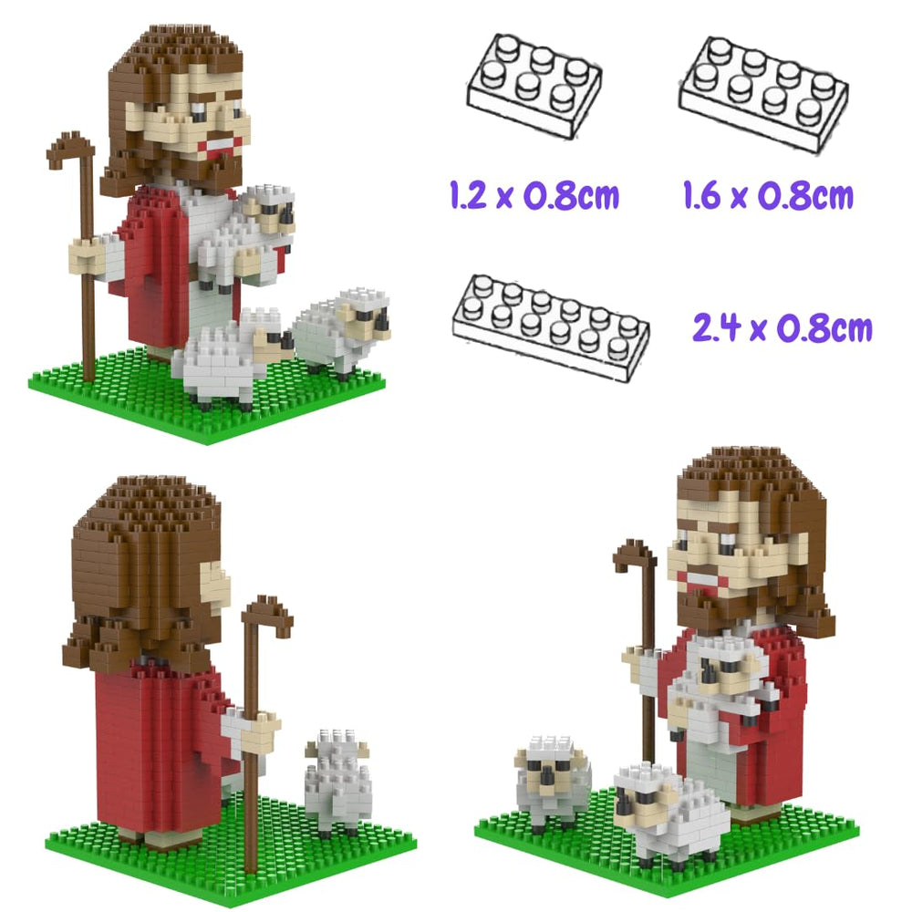 Multi-Blocks easy-build guide supports ages 10+ for relaxing assembly.