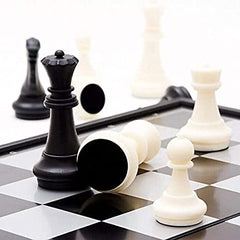 Multipurpose Go chess set used during family game night for shared fun.