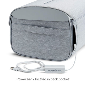 Munchkin 59S UV Bag chemical-free operation is gentle on surfaces