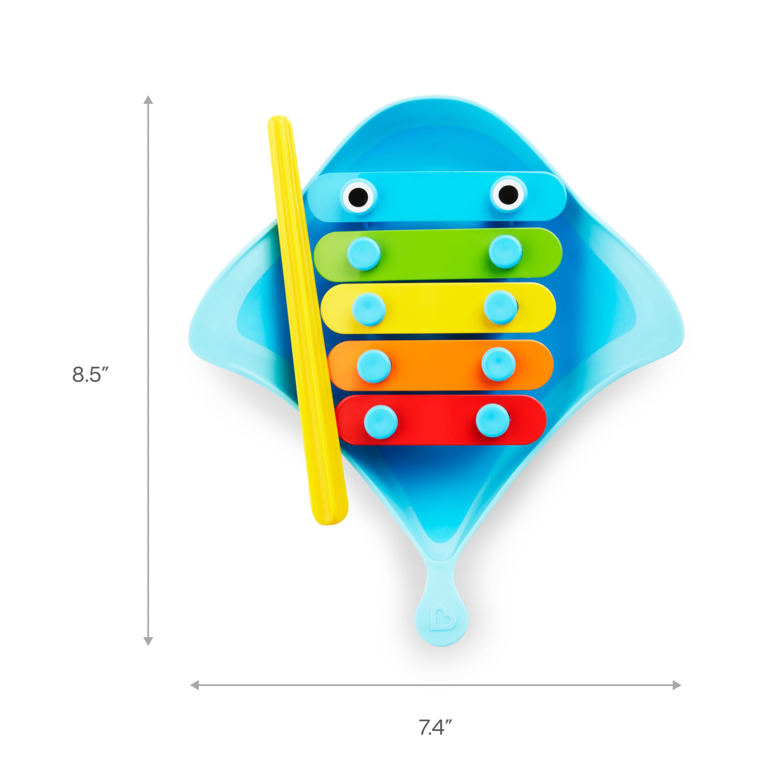 Munchkin Bath Beats tub toy trio inspires creative bath play