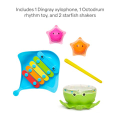 Munchkin Bath Beats starfish shaker 1 adds playful percussion