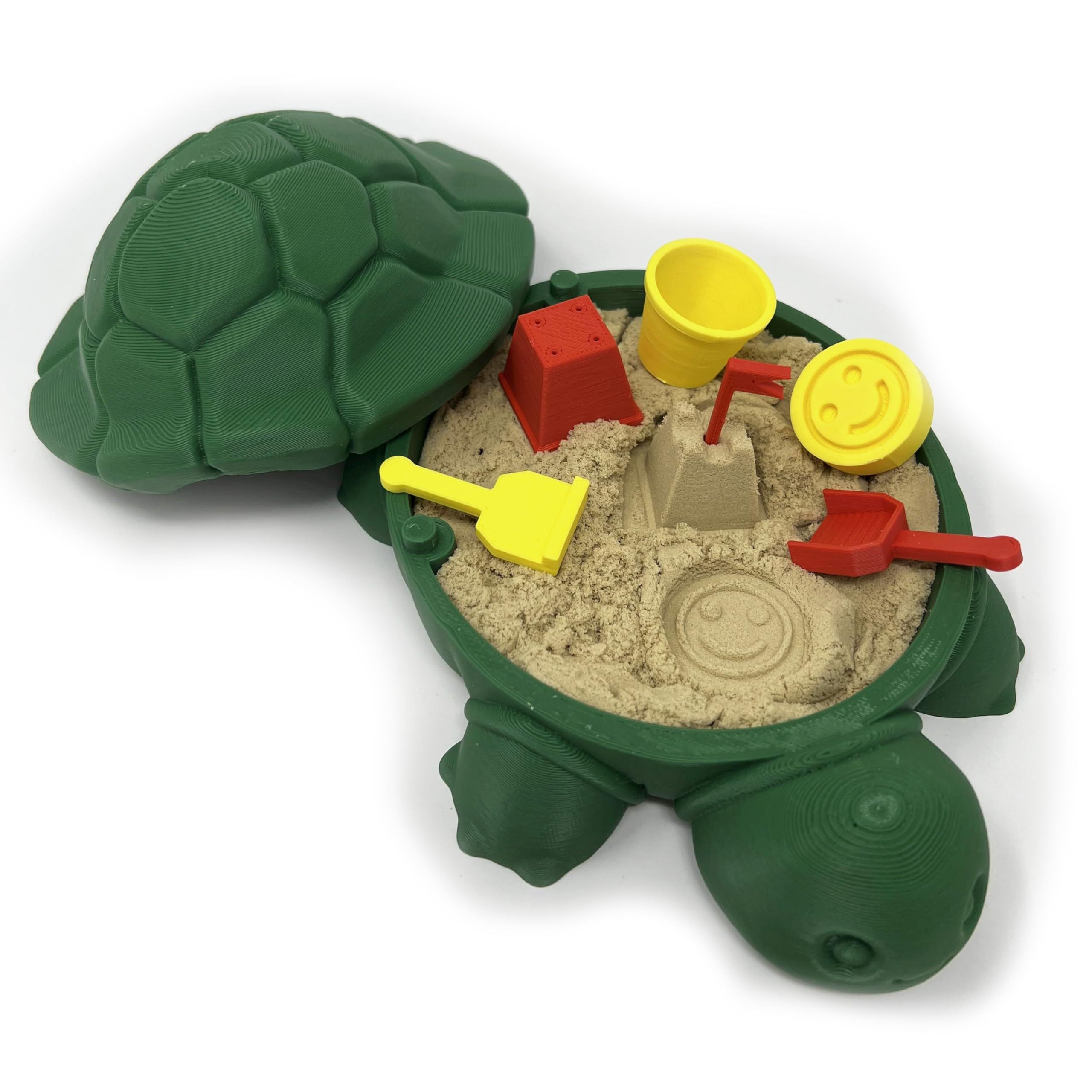 MunnyGrubbers mini desktop turtle sand box shown for compact workspace use.