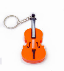 MunnyGrubbers tiny violin button detail, inviting humorous sound activation.