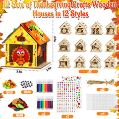 MUOUAKATE paint pen set with 24 colors for vibrant fall designs